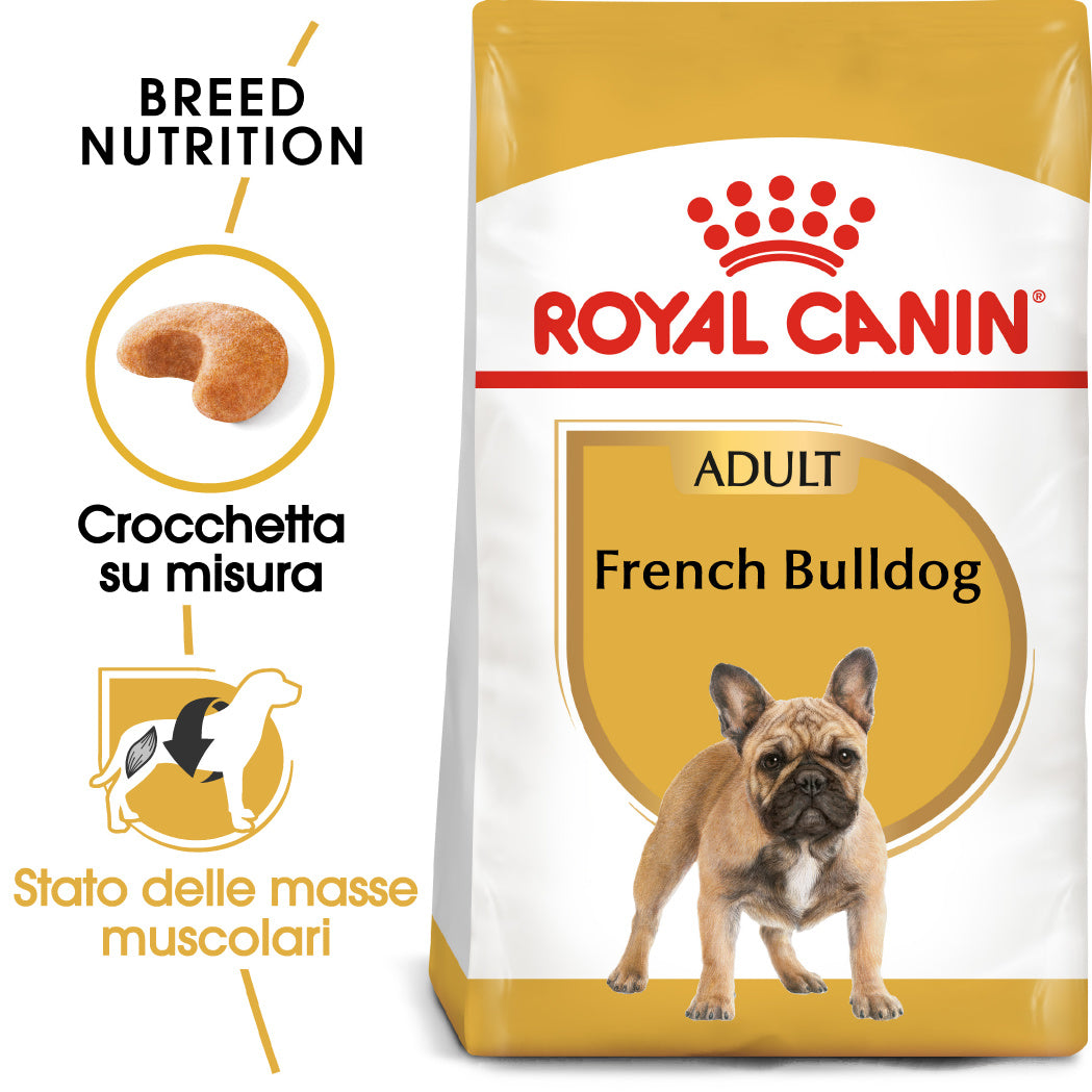 Royal Canin French Bulldog Adult 3kg - Crocchette per Cani Royal Canin French Bulldog Adult 3kg - Crocchette per Cani